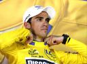 Alberto Contador im Gelben Trikot bei der Tour de France 2007 (c) flickr.com / guano